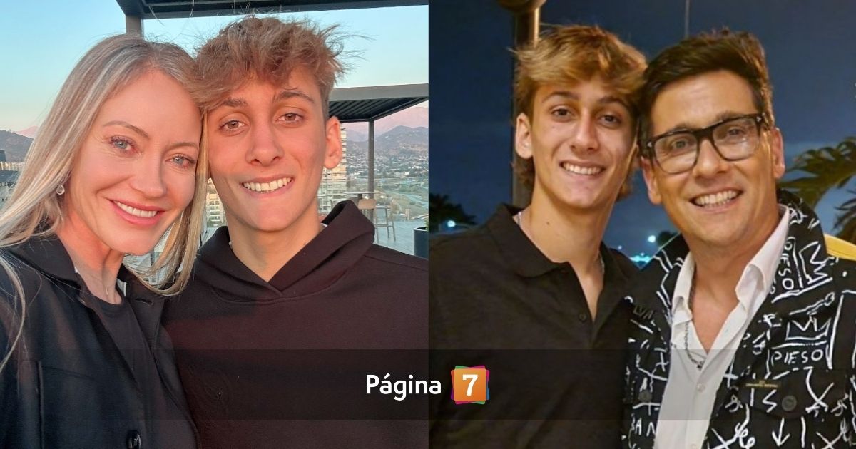 Rafael Araneda y Marcela Vacarezza festejaron los 19 años de su hijo Vicente con tiernas fotos