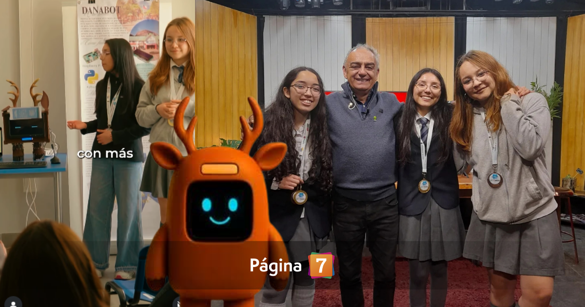 Danabot: robot traductor de lengua de señas, busca aportes para representar a Chile en Singapur