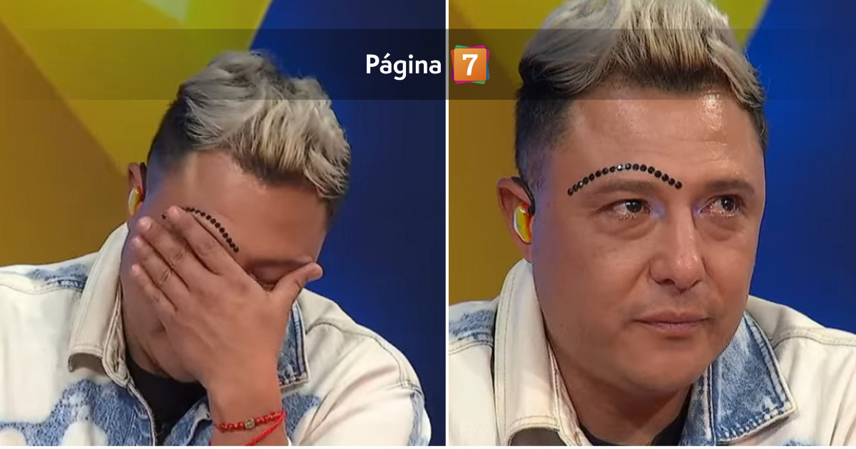 Sergio Rojas quebró en llanto tras hablar de la muerte de su hermana