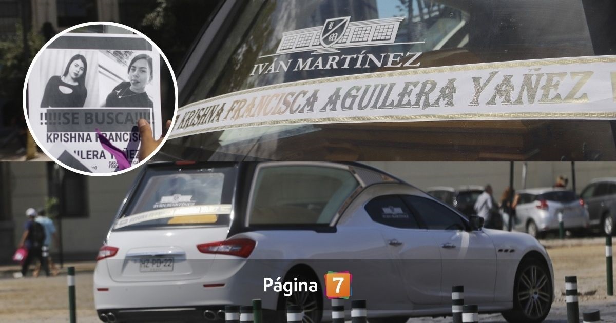 SML entregó el cuerpo de Krishna Aguilera a su familia