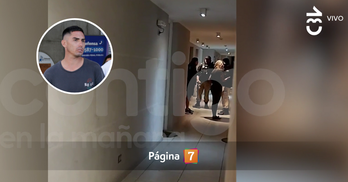 Revelan video del momento previo a la detención de Jean Paul Pineda por agredir a su pareja