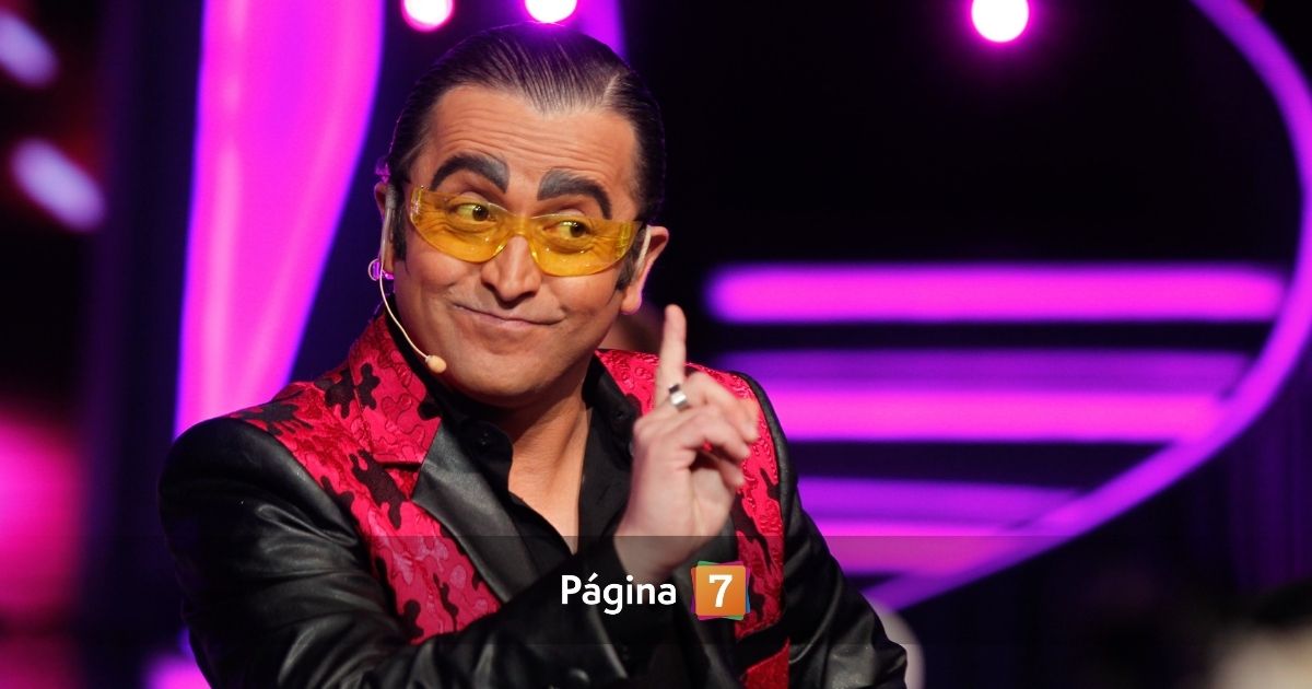 Daniel Alcaíno festeja los 25 años de Yerko Puchento con show cargado de crítica