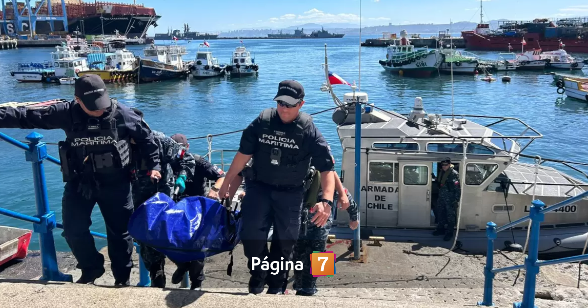 Armada encuentra cuerpo sin vida durante búsqueda de pescador deportivo desaparecido en Valparaíso