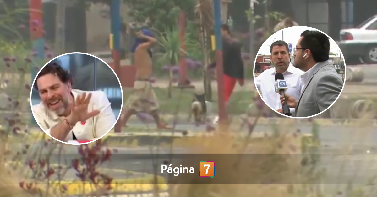 Atacan con piedras a equipo de Mega por desalojo de feria navideña en Peñalolén