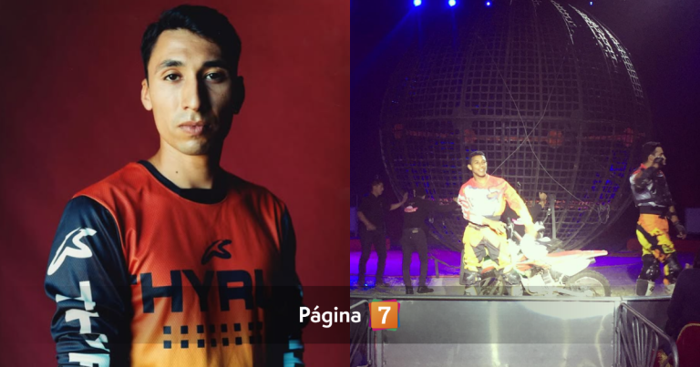 Acróbata chileno murió tras caer en 