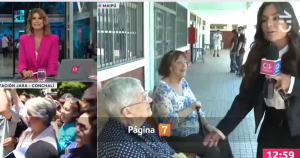 Cómo dice que dijo curiosa expresión de reportera de CHV que se volvió viral en plena elección