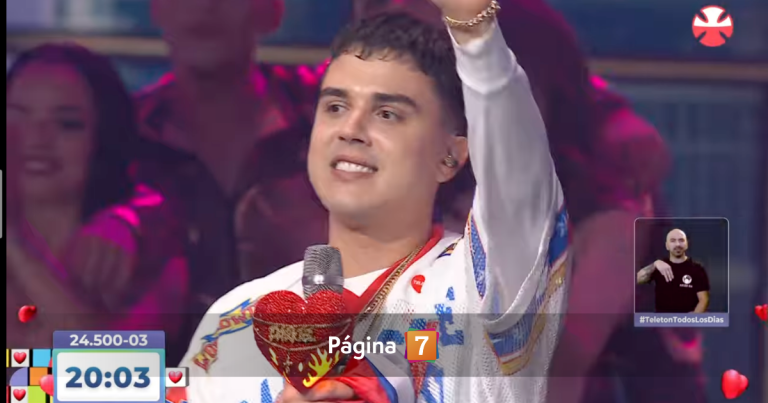 Darkiel sorprende en la Teletón con millonaria donación: esta fue la suma que emocionó