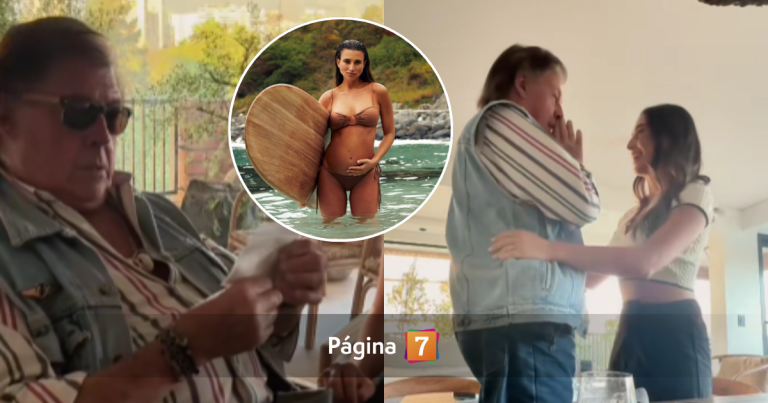 El embarazo de Tita Ureta: la emotiva reacción de su papá Emeterio al enterarse de que será abuelo