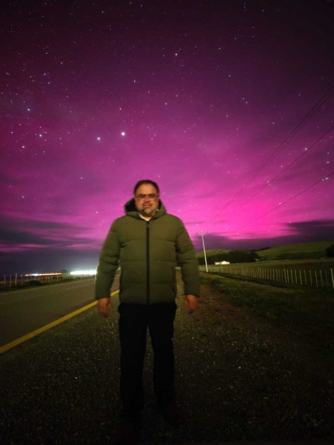 Potentes auroras australes iluminaron el cielo de Magallanes: fenómeno podría presentarse esta noche