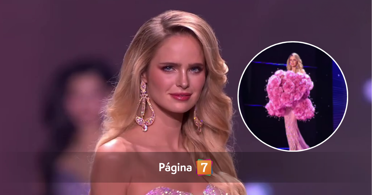 Inna Moll deslumbró con su traje de noche en la preliminar de Miss Universo 2025