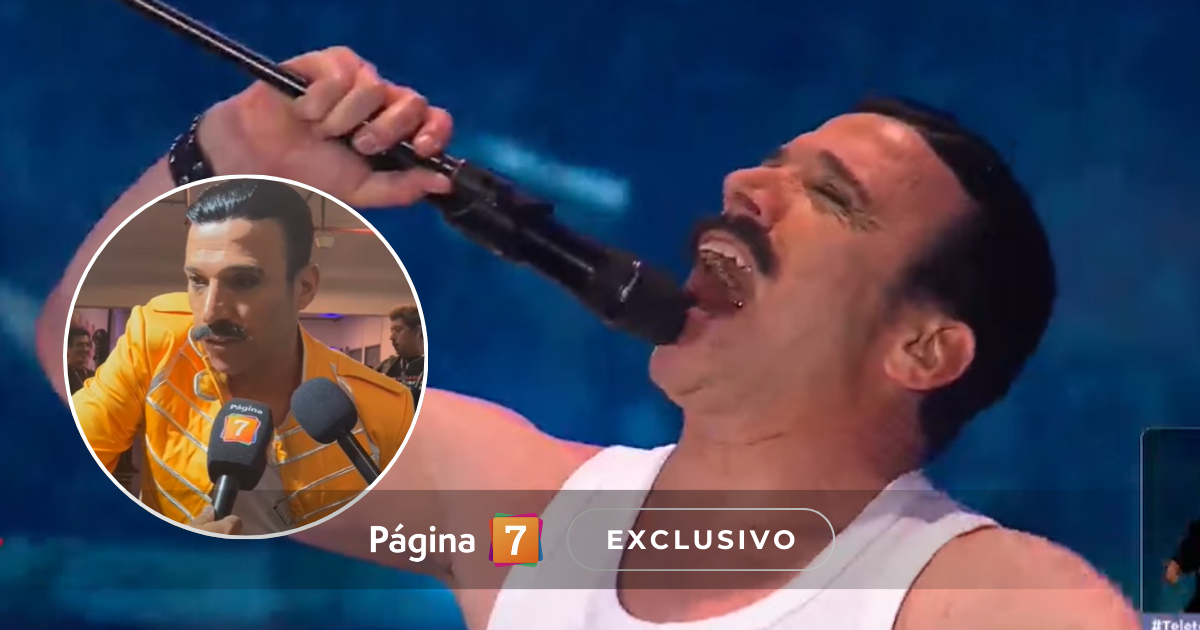 Julian como Freddie Mercury