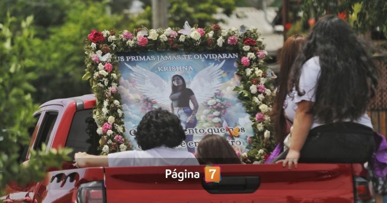 La emotiva señal que conmovió a la familia de Krishna Aguilera durante su despedida