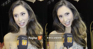 La cómica reacción de representante de Viña tras aplaudida respuesta en Miss Mundo: 