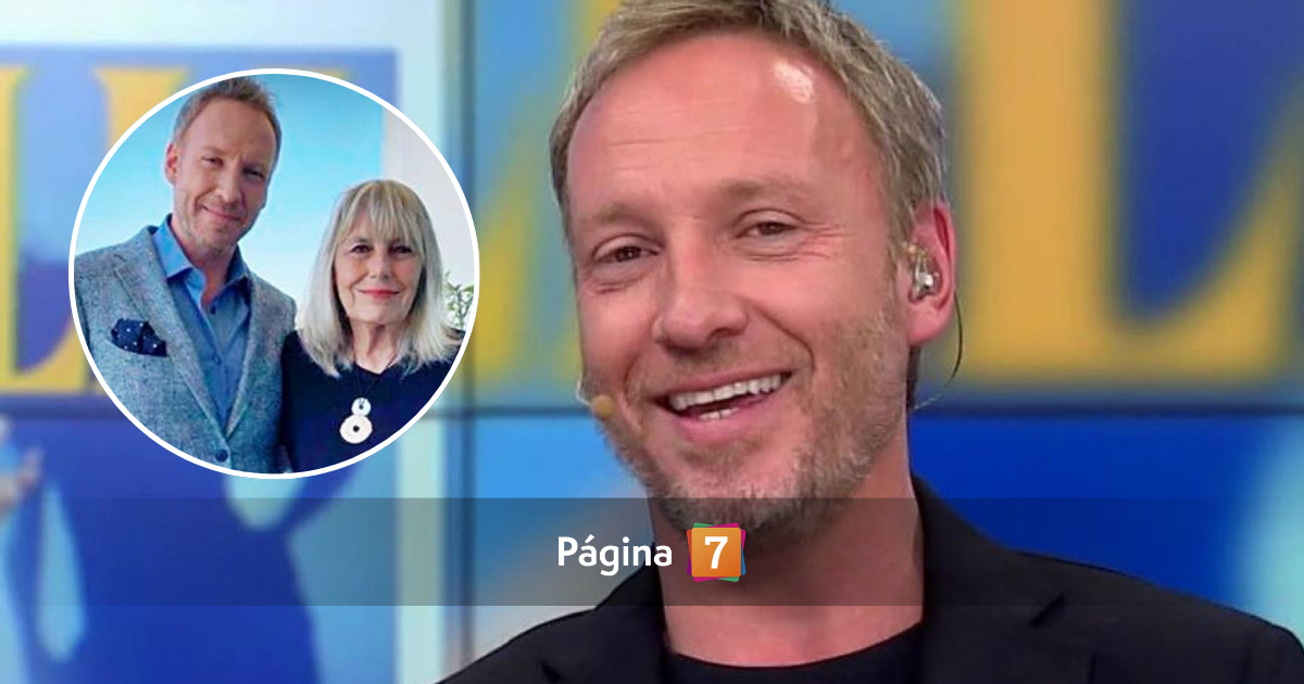 Llevo 50 años siendo su hijo Martín Cárcamo homenajeó a su mamá con potente dedicatoria