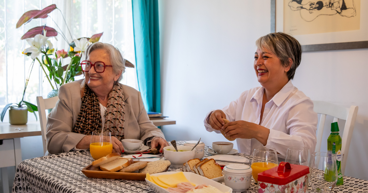 luisa Durán y Jeanette Jara