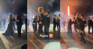 No se alcanzó a ver en TV: Rafa Araneda y Diana Bolocco sacaron los 'pasos prohibidos' en Teletón
