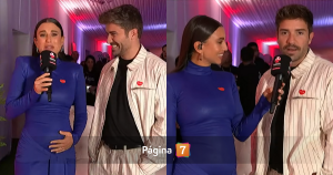 Pablo Alborán conversó con Tita Ureta en el backstage de Teletón: 