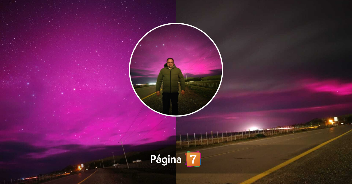 Potentes auroras australes iluminaron el cielo de Magallanes: fenómeno podría presentarse esta noche