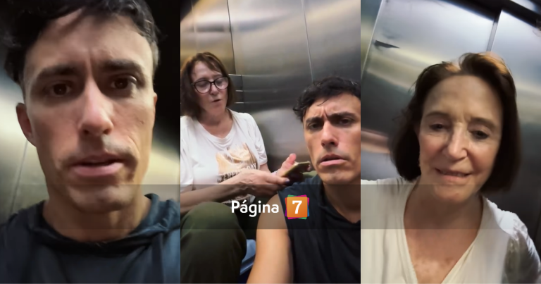 Roberto Cox registró insólito accidente con su mamá: 