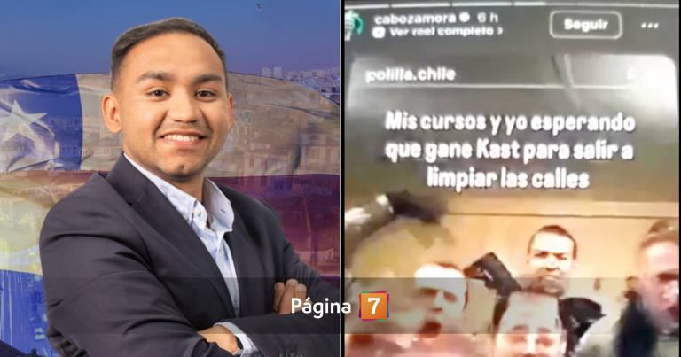 Diputado electo Sebastián Zamora genera polémica por video alusivo a “salir a limpiar las calles”