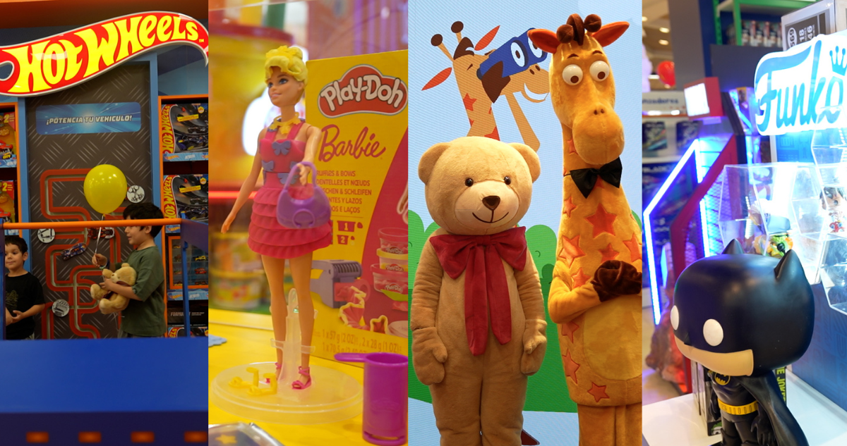 Así fue la llegada de Toys “R” Us a Chile: con presencia de los niños de "R" Ripley y otros famosos