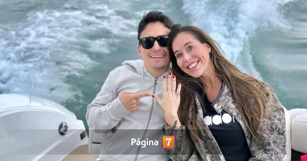 Valentina Roth y su esposo