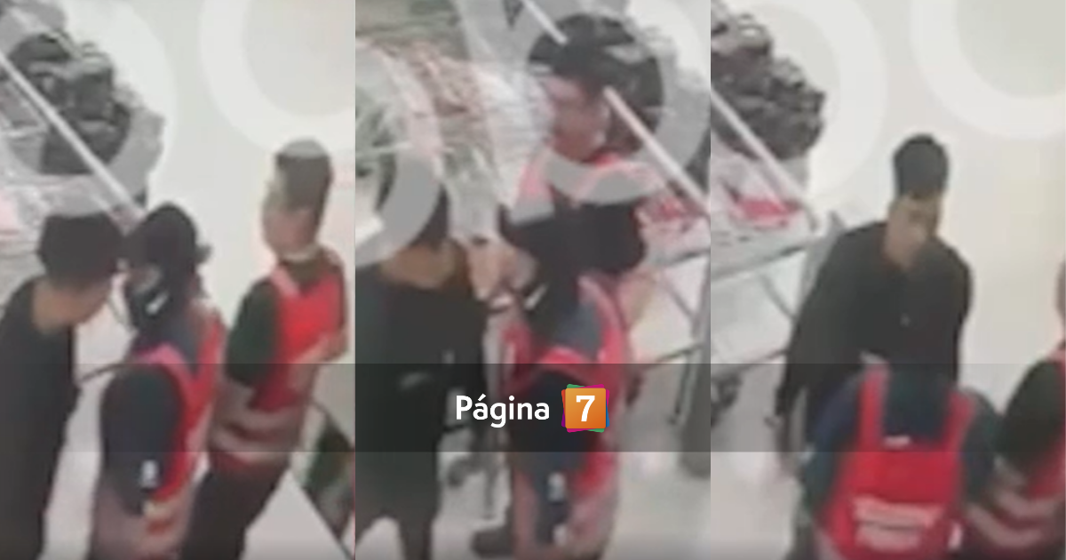 Video capta momento exacto en el que delincuente dispara a guardia en Chiguayante