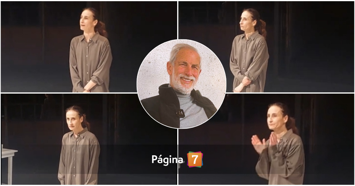 Amparo volvió al teatro fundado por su padre, Héctor Noguera