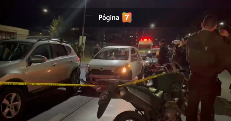 Tras persecución: menor de edad resultó baleado en la cabeza por carabinero en San Pedro de la Paz