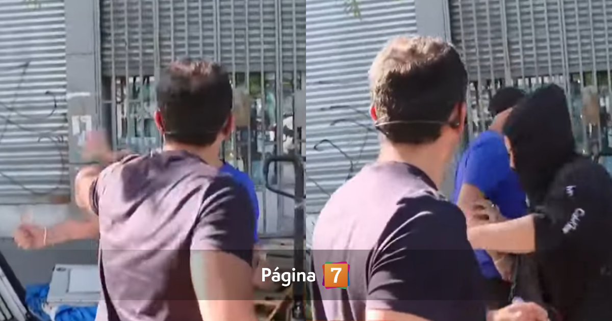 Terminó intimidado con palos: equipo de Tu Día sufren agresión en vivo durante operativo en Meiggs