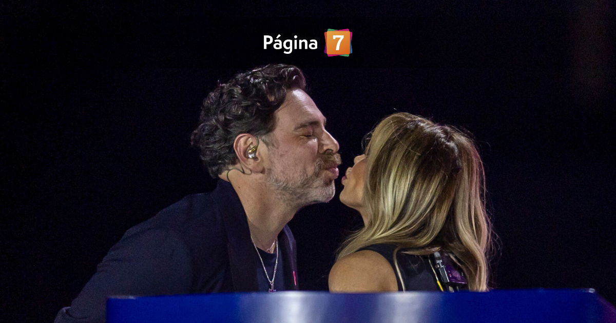 Tras intenso coqueteo: así fue el beso entre José Antonio Neme y Eva Gómez al cierre de la Teletón