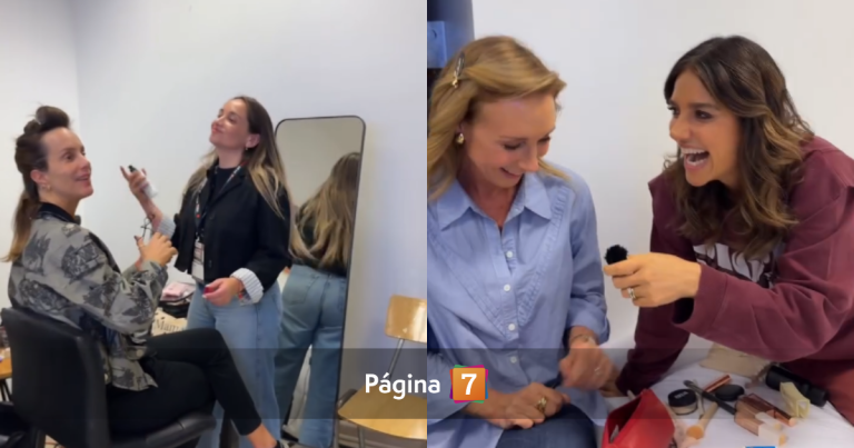 Teletón 2025: Mari Godoy mostró íntimo camarín que comparte con Diana Bolocco y Karen Doggenweiler