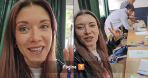 Carla Jara sufrió impasse como vocal de mesa y sacó risas en redes: 