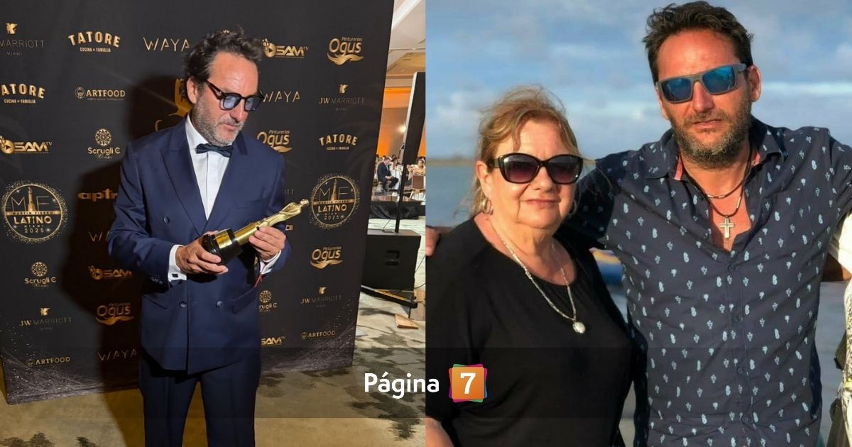 La emoción de Daniel Fuenzalida tras gran logro en los Martín Fierro: recordó a su difunta madre