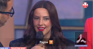 Daniela Castillo se presentó en Teletón a pesar del reciente luto por su mamá