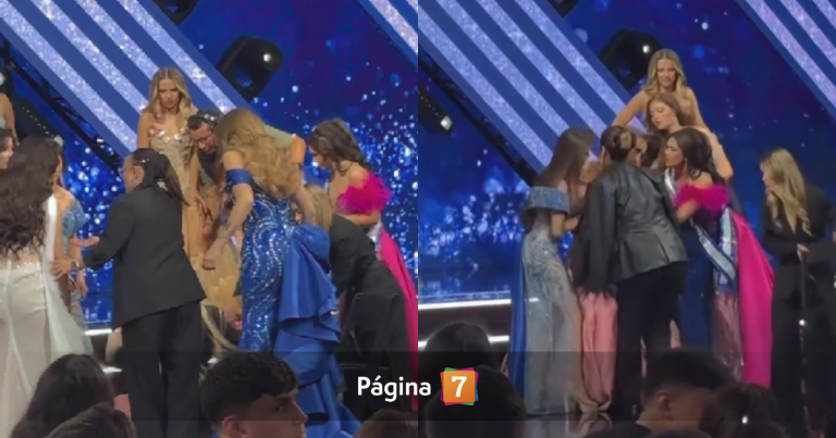 Candidata a Miss Mundo Chile sufrió desmayo sobre el escenario: momento no se vio en pantalla