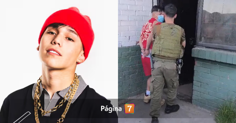 Por microtráfico de drogas: video revela momento en que Carabineros detiene a Jere Klein en Lo Prado