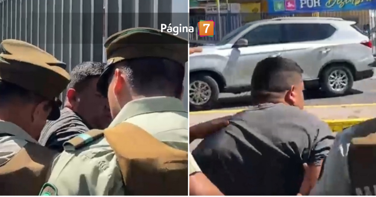 Hombre alteró tranquilidad afuera de local de votación en La Florida: amenazó a otro con cuchillo