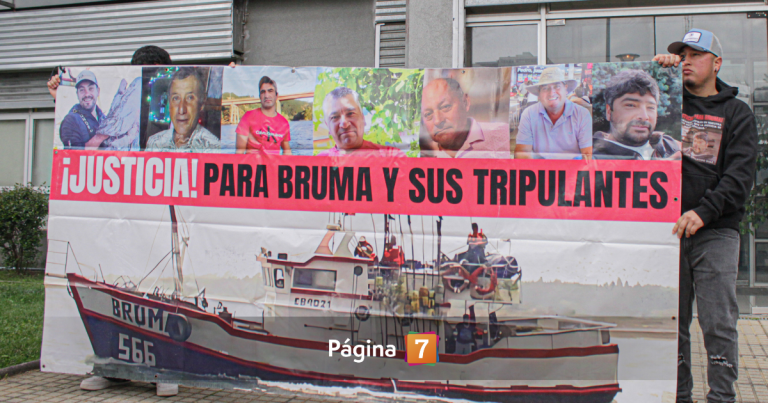 Familiares de víctimas del naufragio de la lancha Bruma rechazan mantención del buque Cobra