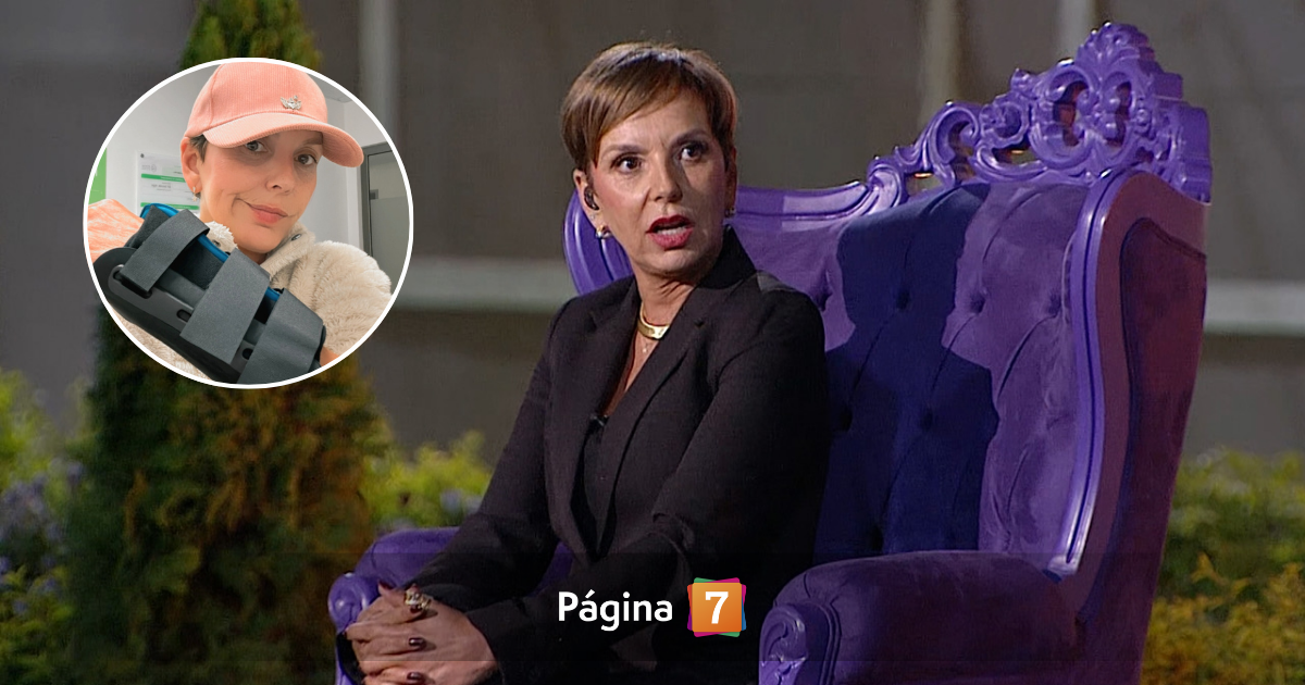 Fran García-Huidobro sufrió accidente en aeropuerto de Lima tras grabar cara a cara de El Internado