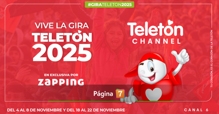 De Marcianeke a Zúmbale Primo: así podrás seguir en vivo la Gira Teletón 2025