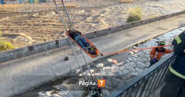 Brutal asalto en Santiago: hombre fue lanzado al río Mapocho por delincuentes tras robo