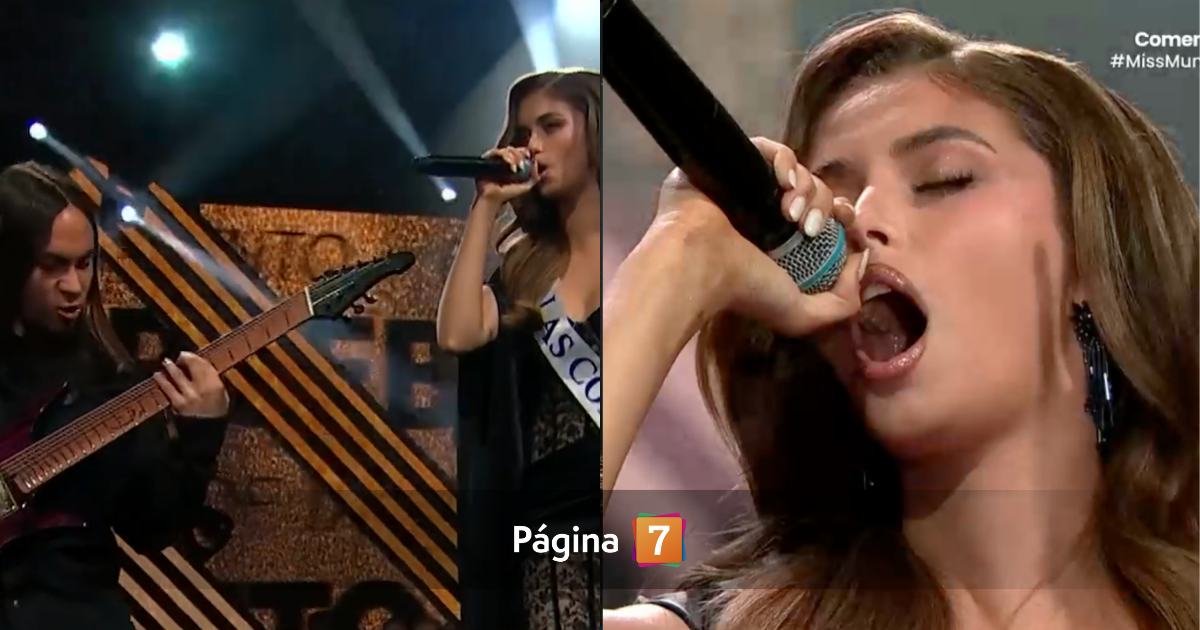 ¿Quién es Ignacia Fernández? La participante de Miss Mundo que sorprendió cantando metal