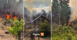 Alerta roja por incendio forestal en Valparaíso: ordenan evacuar sector afectado por las llamas