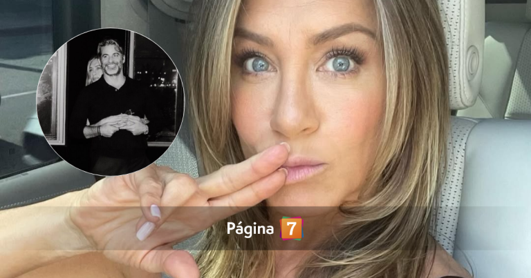 La tierna foto con la que Jennifer Aniston hizo oficial su romance con Jim Curtis