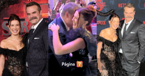 Millie Bobby Brown y David Harbour despejan rumores de denuncia durante premiere de Stranger Things