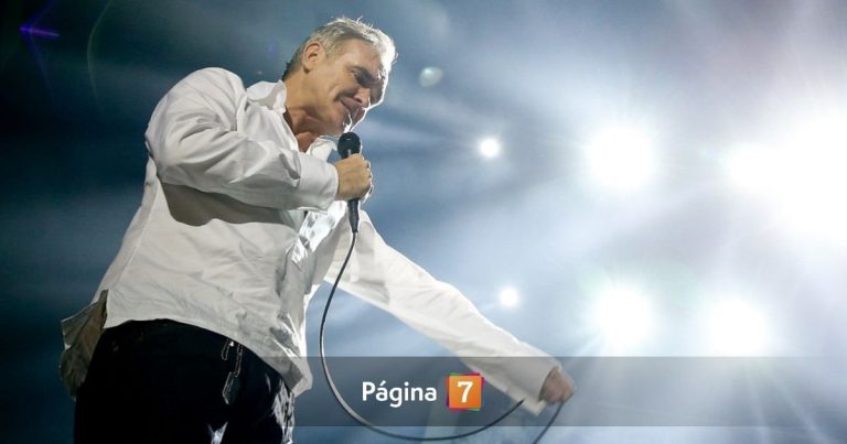 Morrissey cancela concierto en Chile por 