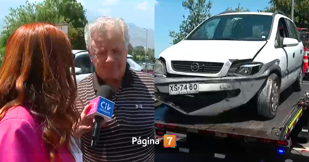 Padre echó al agua a su hija durante cobertura de accidente vehicular