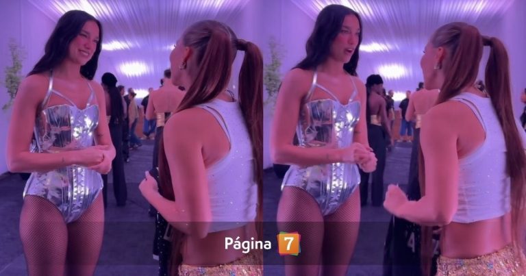 Princesa Alba le hizo especial regalo a Dua Lipa en su segundo concierto en Chile: 