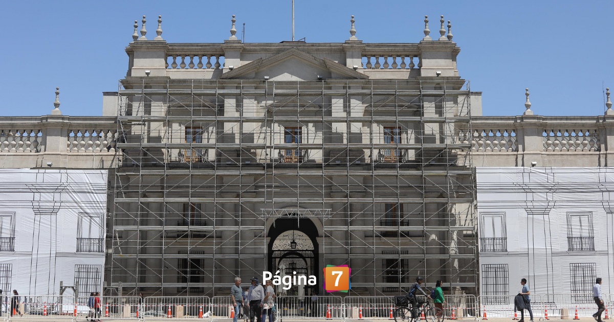 Municipio de Santiago suspende obras de remodelación en Palacio La Moneda: no había autorización